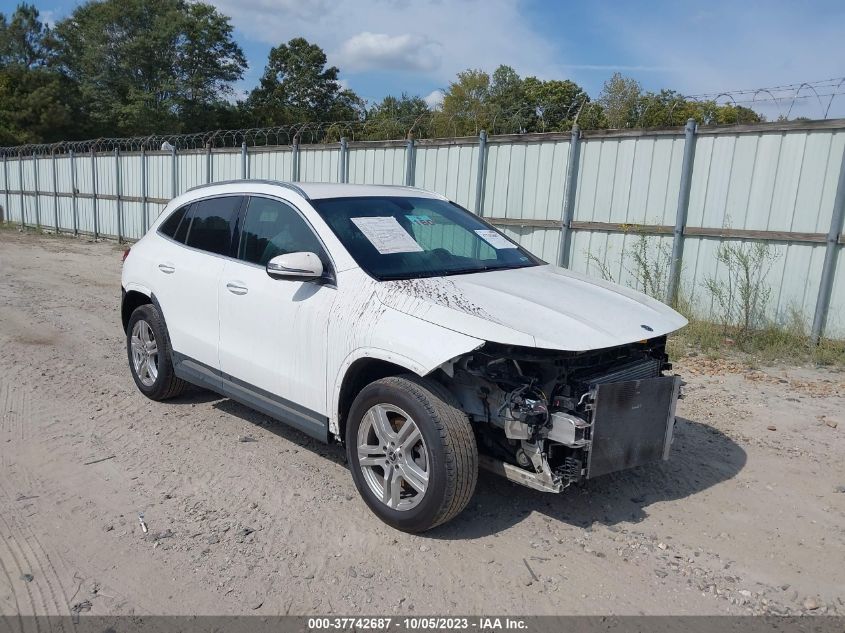 W1N4N4GB1MJ123963 MERCEDES-BENZ GLA GLA 250 2021