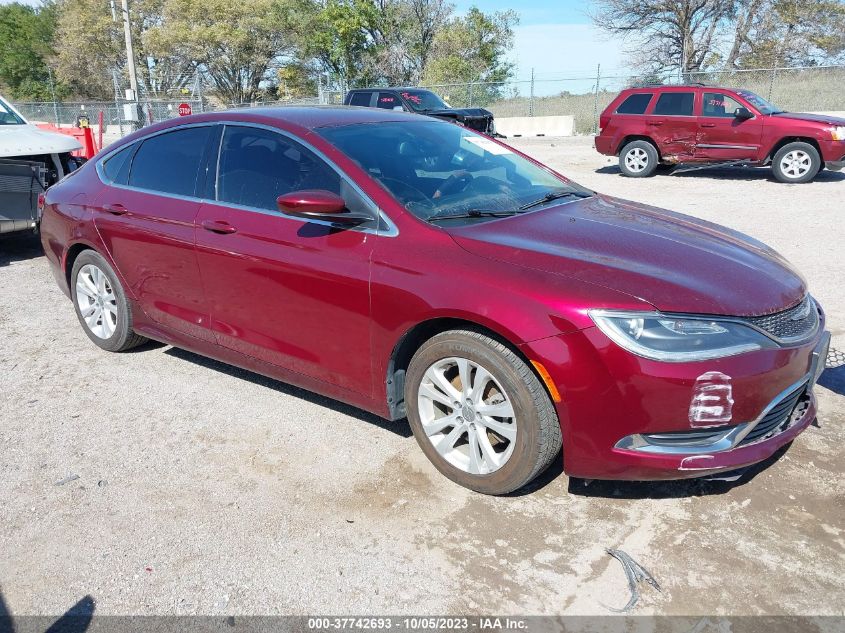 2015 CHRYSLER 200 LIMITED - 1C3CCCABXFN579973