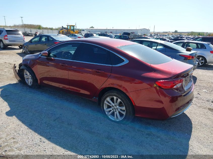 2015 CHRYSLER 200 LIMITED - 1C3CCCABXFN579973