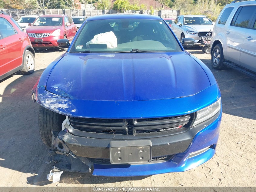 VIN 2C3CDXBG8KH710383 2019 DODGE CHARGER SXT