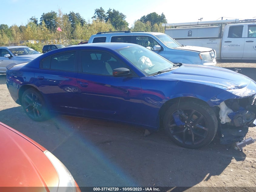 VIN 2C3CDXBG8KH710383 2019 DODGE CHARGER SXT