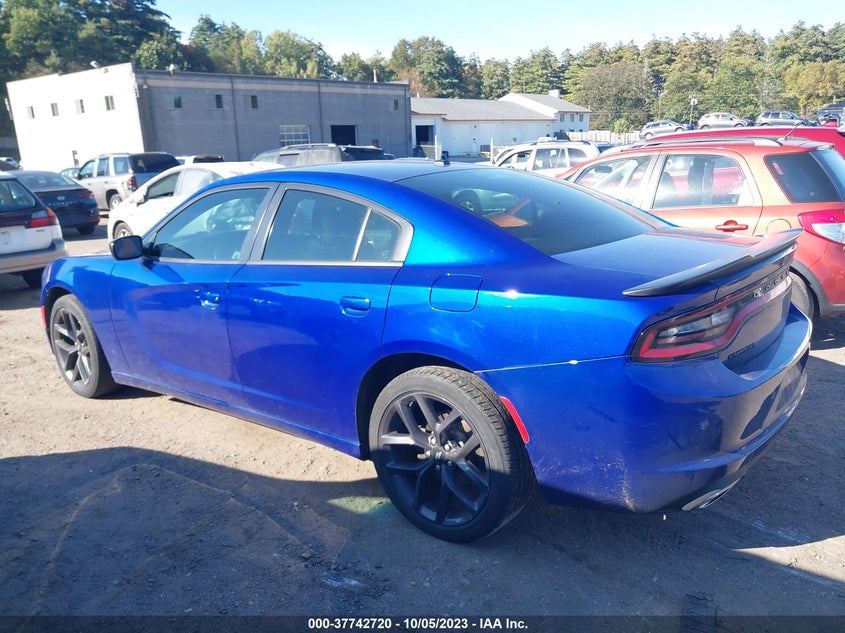 VIN 2C3CDXBG8KH710383 2019 DODGE CHARGER SXT