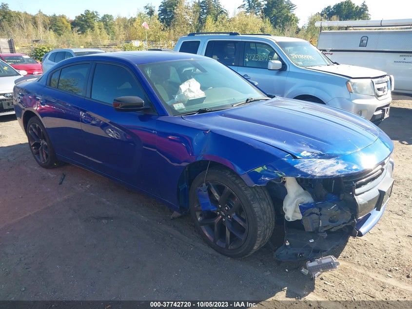 VIN 2C3CDXBG8KH710383 2019 DODGE CHARGER SXT