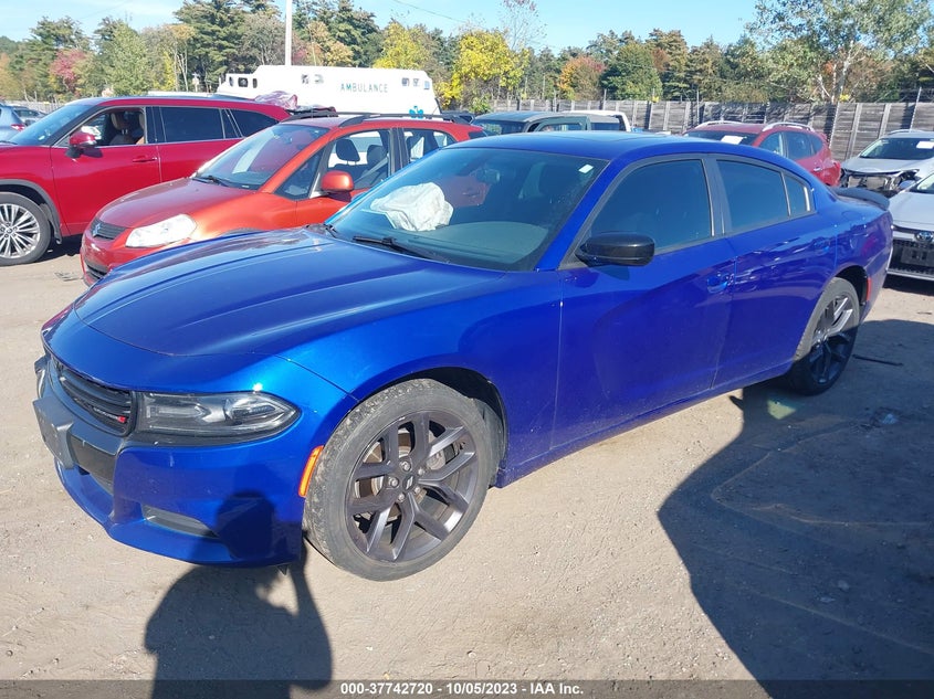 VIN 2C3CDXBG8KH710383 2019 DODGE CHARGER SXT
