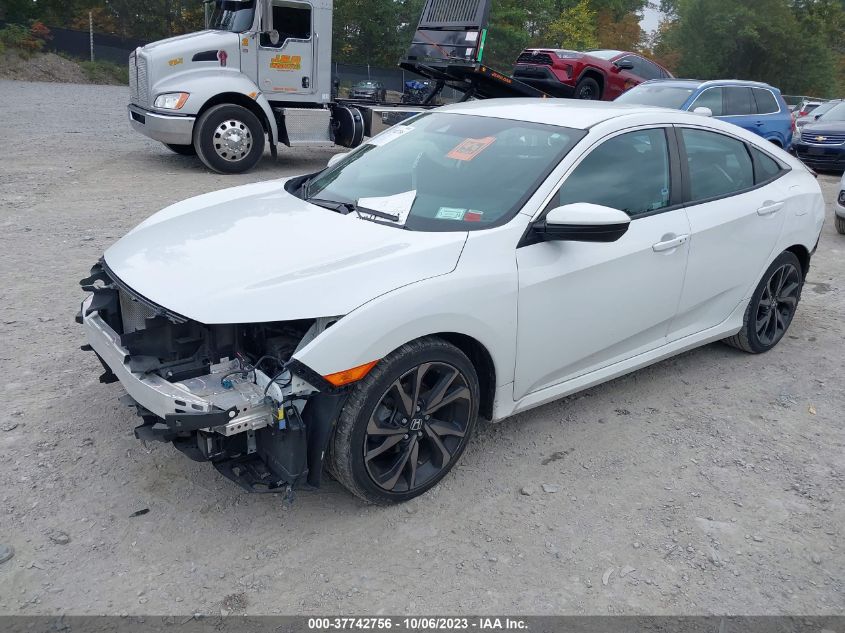 2021 HONDA CIVIC SEDAN SPORT - 2HGFC2F81MH542351