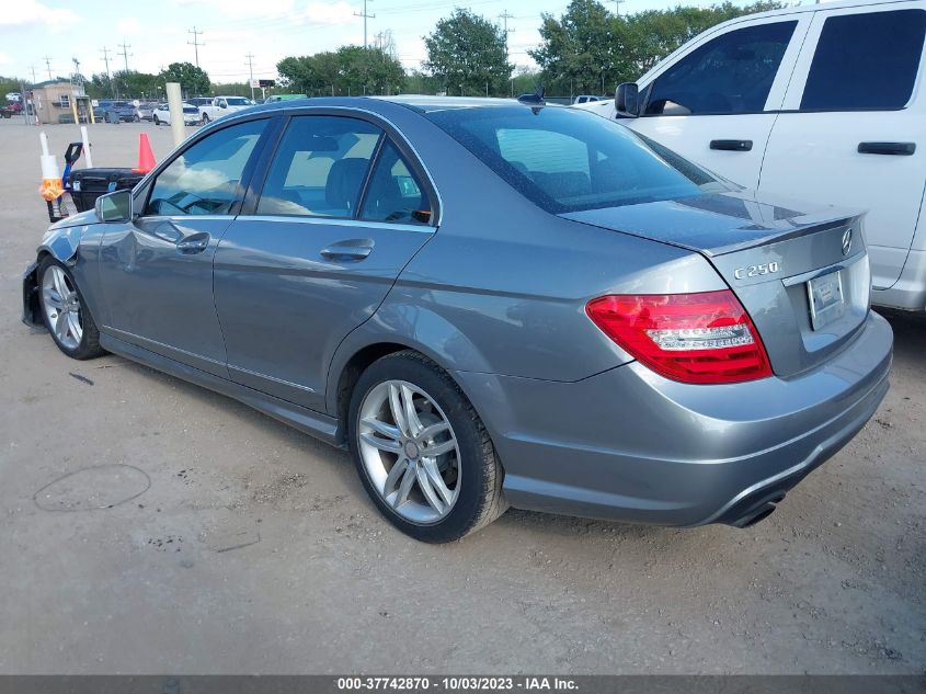 2014 MERCEDES-BENZ C-CLASS C 250 - WDDGF4HB0EA952059