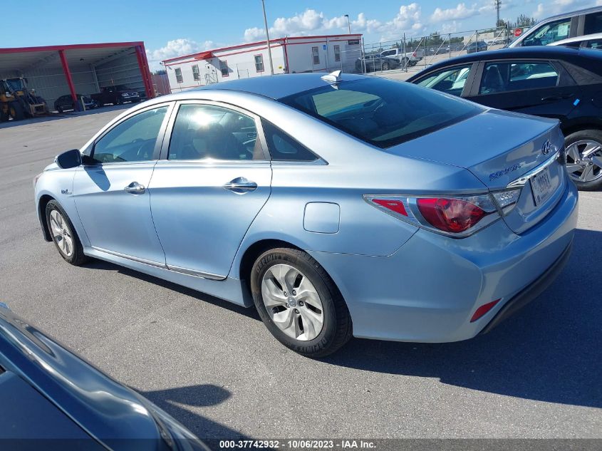 2014 HYUNDAI SONATA HYBRID - KMHEC4A47EA116539