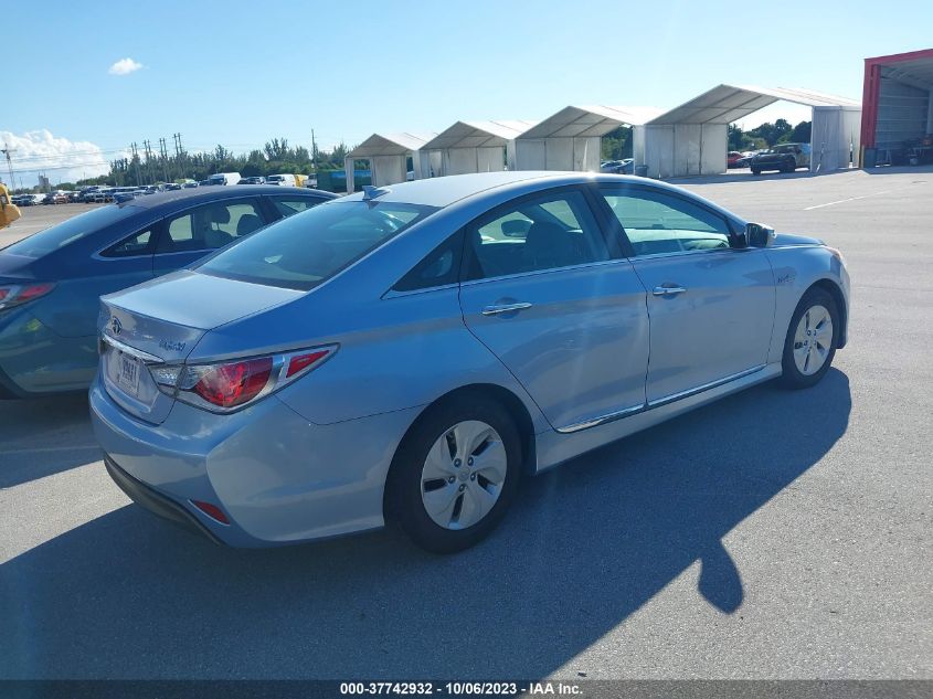 2014 HYUNDAI SONATA HYBRID - KMHEC4A47EA116539
