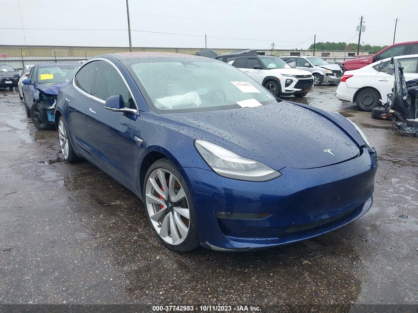 VIN 5YJ3E1EB7JF074193 2018 TESLA MODEL 3
