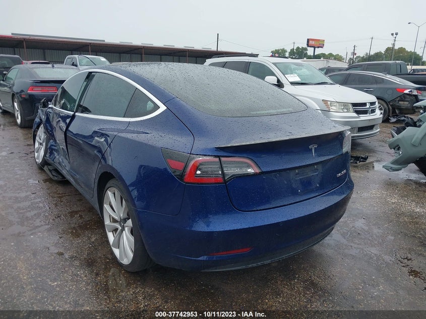 VIN 5YJ3E1EB7JF074193 2018 TESLA MODEL 3