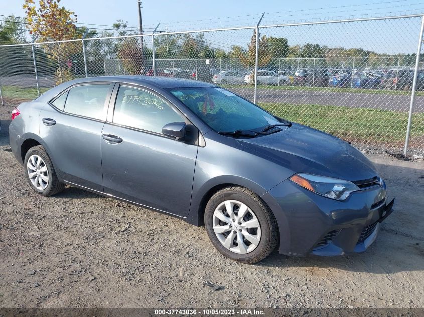 2015 TOYOTA COROLLA L/LE/LE PLS/PRM/S/S PLS - 2T1BURHE8FC395559