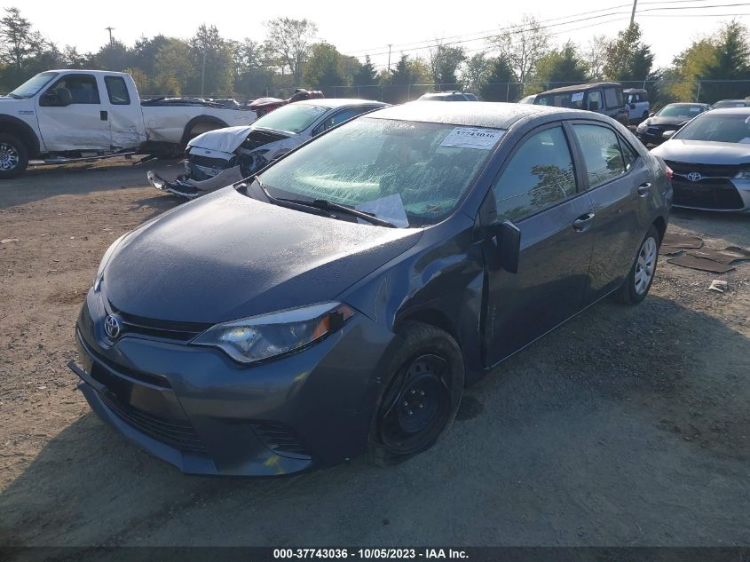 2015 TOYOTA COROLLA L/LE/LE PLS/PRM/S/S PLS - 2T1BURHE8FC395559