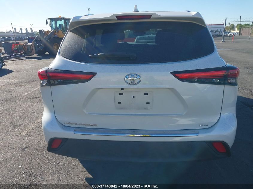 2020 TOYOTA HIGHLANDER XLE - 5TDGZRAH8L5513558