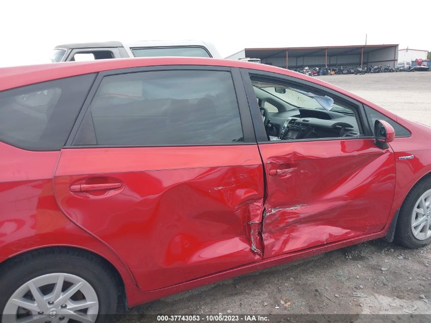 2013 TOYOTA PRIUS V TWO/THREE/FIVE - JTDZN3EU0D3190859