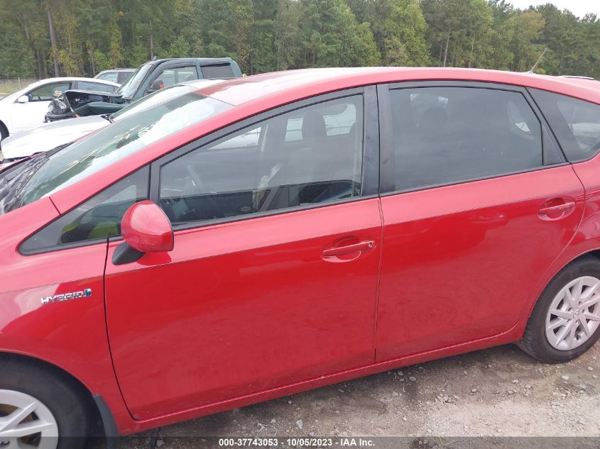 2013 TOYOTA PRIUS V TWO/THREE/FIVE - JTDZN3EU0D3190859