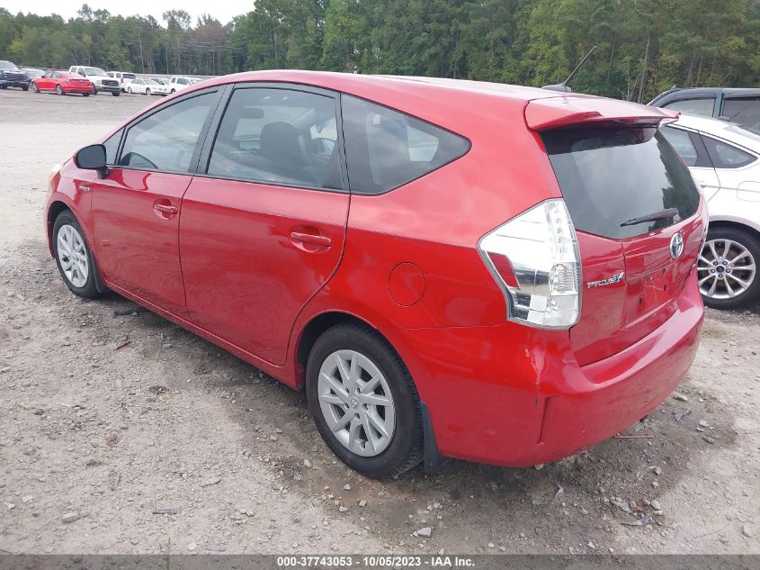 2013 TOYOTA PRIUS V TWO/THREE/FIVE - JTDZN3EU0D3190859