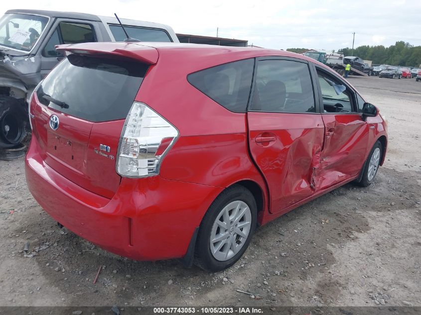 2013 TOYOTA PRIUS V TWO/THREE/FIVE - JTDZN3EU0D3190859