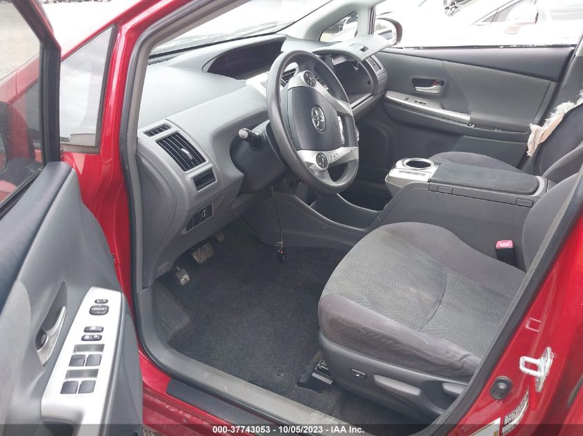 2013 TOYOTA PRIUS V TWO/THREE/FIVE - JTDZN3EU0D3190859