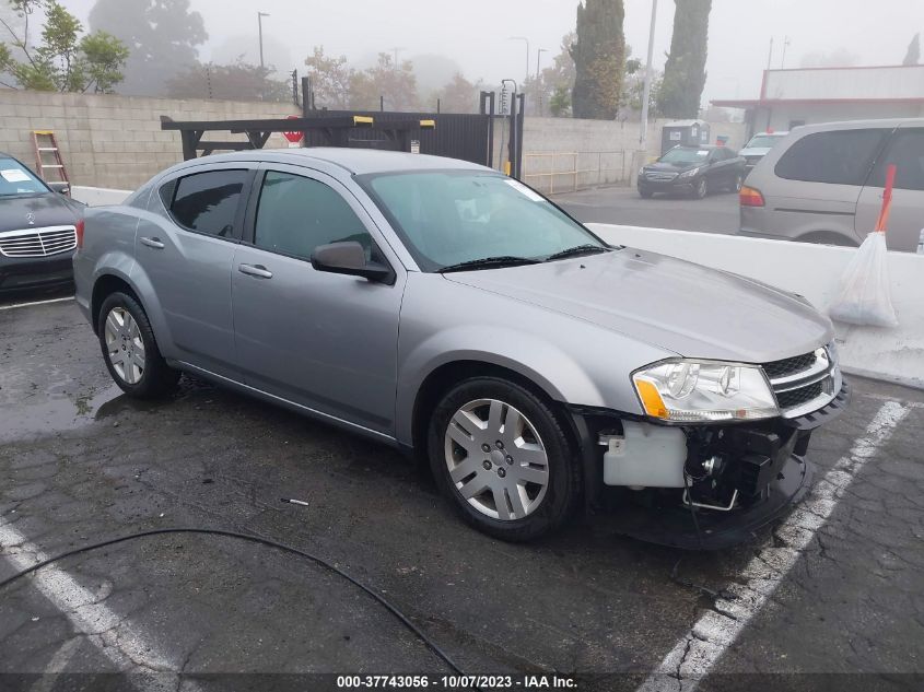 2014 DODGE AVENGER SE - 1C3CDZAB3EN184340