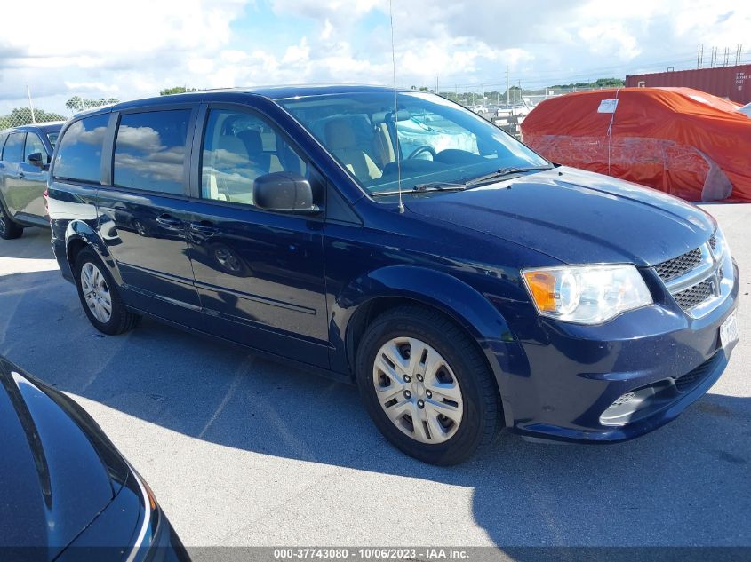 2016 DODGE GRAND CARAVAN SE - 2C4RDGBG1GR114748