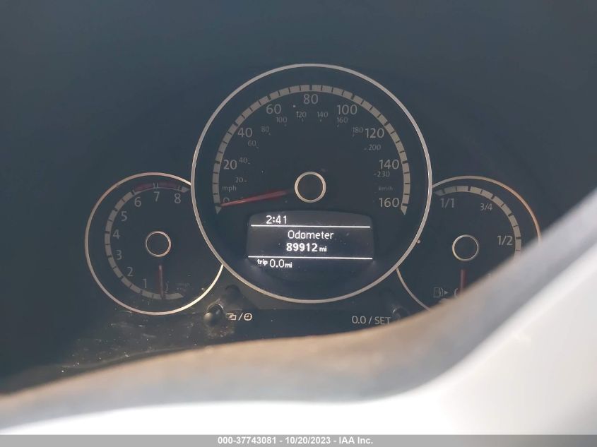 2015 VOLKSWAGEN BEETLE CONVERTIBLE 1.8T 3VW517AT0FM800286