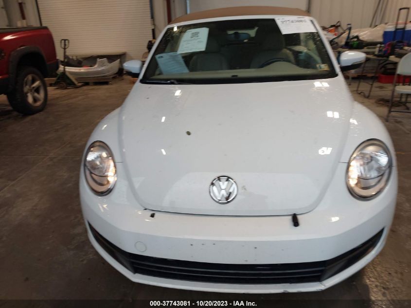2015 VOLKSWAGEN BEETLE CONVERTIBLE 1.8T 3VW517AT0FM800286
