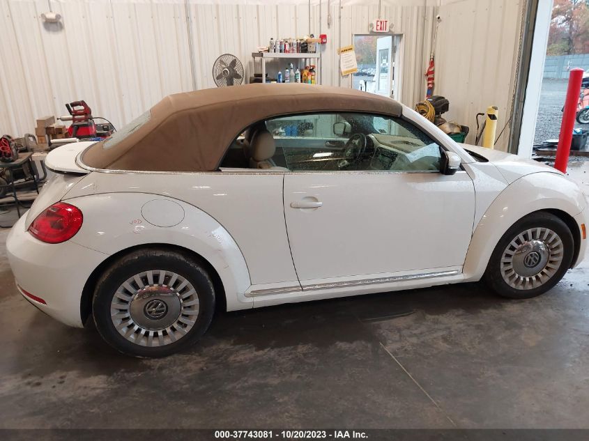 2015 VOLKSWAGEN BEETLE CONVERTIBLE 1.8T 3VW517AT0FM800286