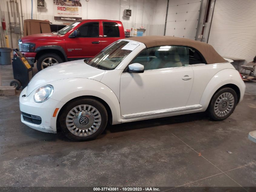 2015 VOLKSWAGEN BEETLE CONVERTIBLE 1.8T 3VW517AT0FM800286