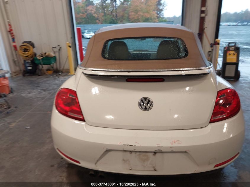 2015 VOLKSWAGEN BEETLE CONVERTIBLE 1.8T 3VW517AT0FM800286