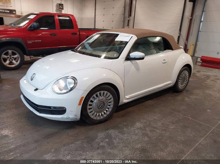 2015 VOLKSWAGEN BEETLE CONVERTIBLE 1.8T 3VW517AT0FM800286