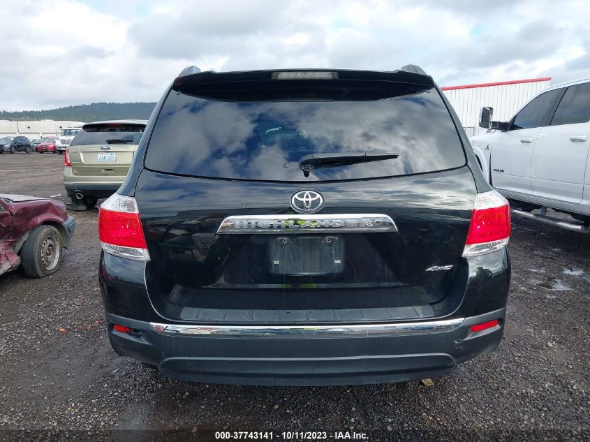 2013 TOYOTA HIGHLANDER - 5TDBK3EH1DS177579