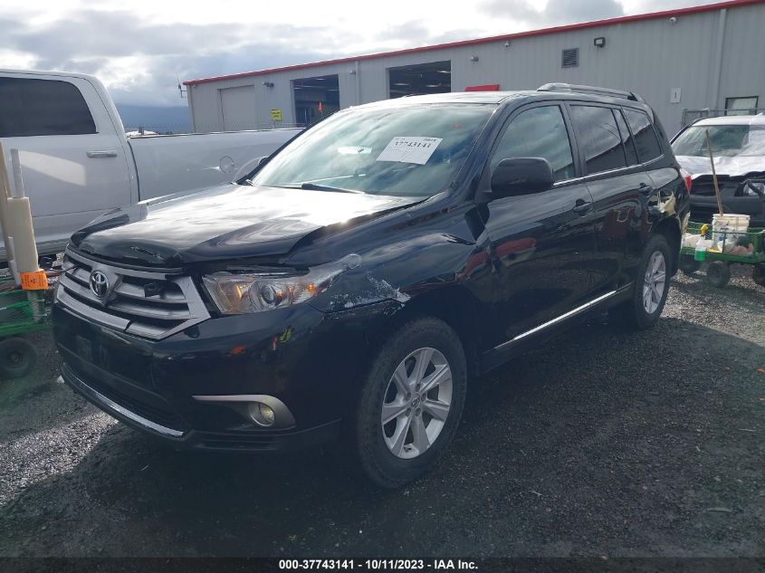 2013 TOYOTA HIGHLANDER - 5TDBK3EH1DS177579