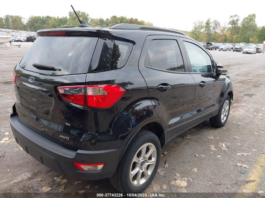2018 FORD ECOSPORT SE - MAJ6P1UL6JC197018