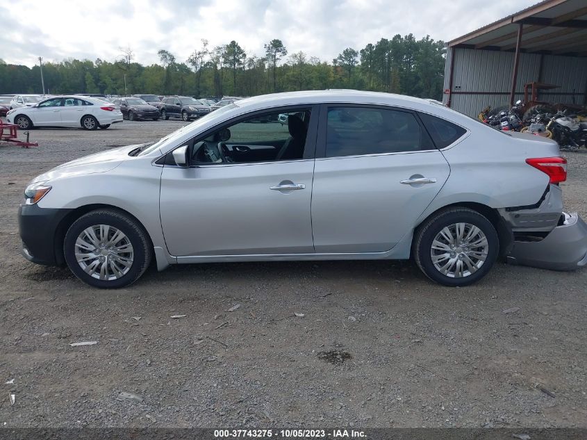 2019 NISSAN SENTRA S - 3N1AB7APXKY249601