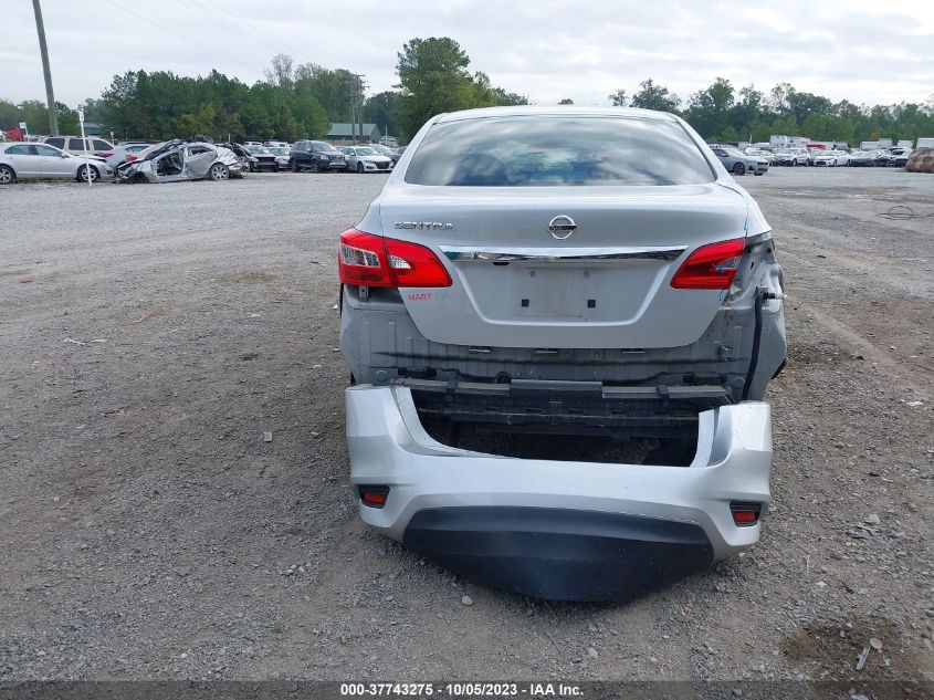 2019 NISSAN SENTRA S - 3N1AB7APXKY249601