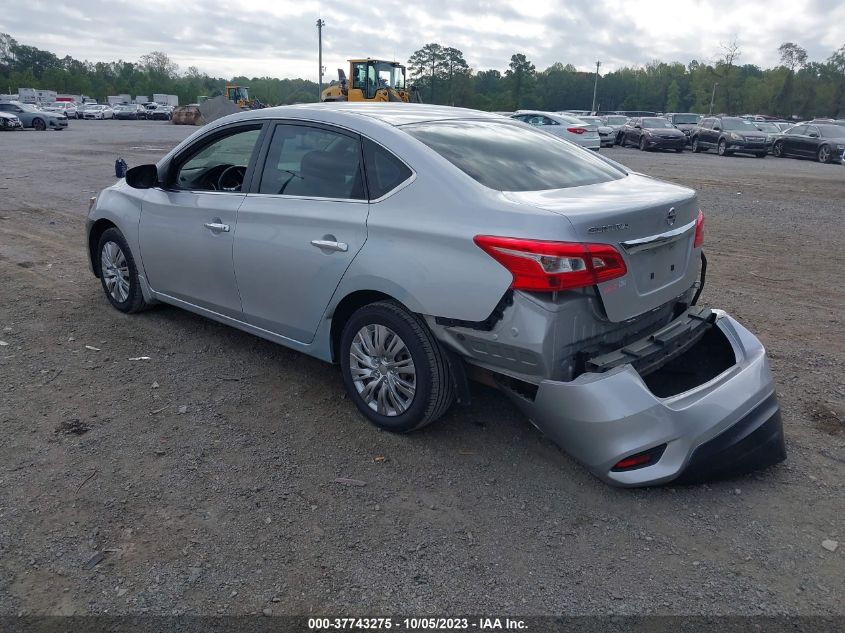 2019 NISSAN SENTRA S - 3N1AB7APXKY249601