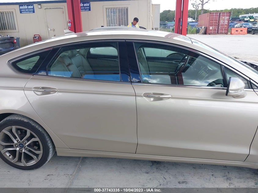 VIN 3FA6P0CD9KR269627 2019 FORD FUSION SEL