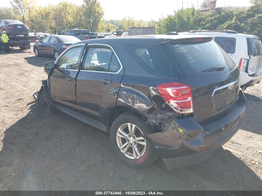 2016 CHEVROLET EQUINOX LS - 2GNALBEKXG6270556