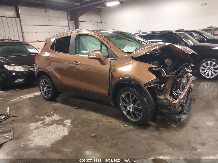 2016 BUICK ENCORE SPORT TOURING - KL4CJ2SM9GB589161