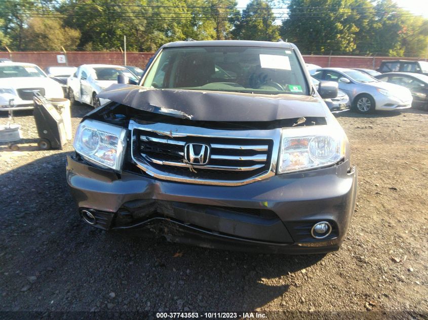 2014 HONDA PILOT EX-L - 5FNYF4H56EB033845
