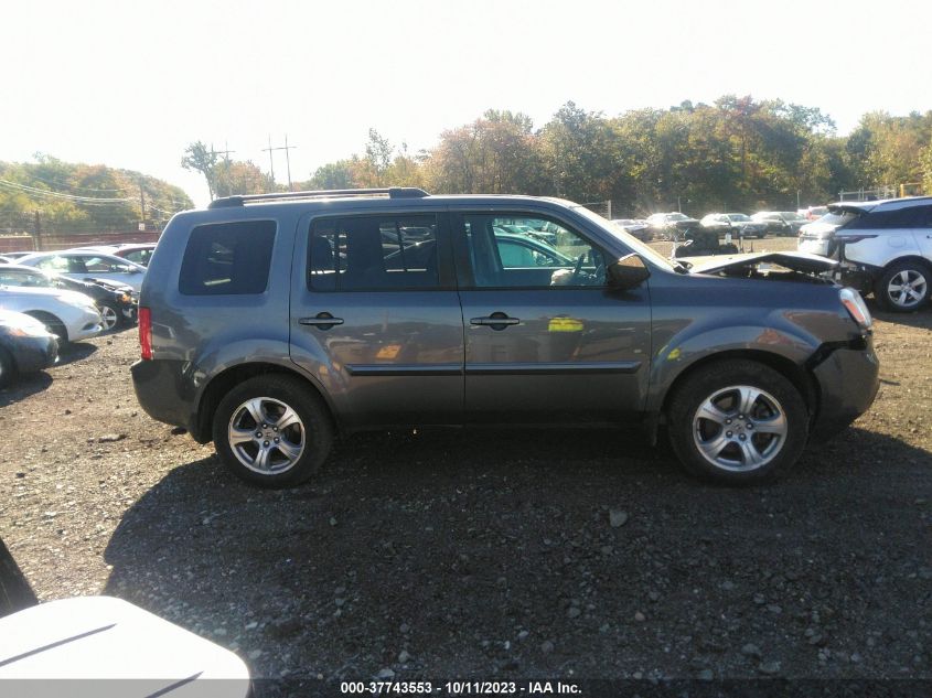2014 HONDA PILOT EX-L - 5FNYF4H56EB033845