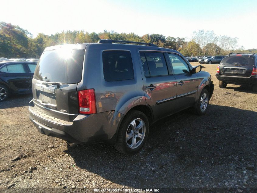 2014 HONDA PILOT EX-L - 5FNYF4H56EB033845