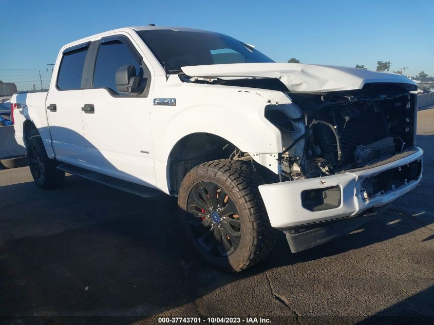 2017 FORD F150 SUPERCREW - 1FTEW1EG4HKD9473