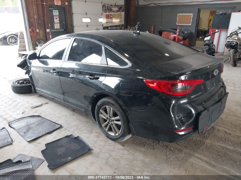 2016 HYUNDAI SONATA 2.4L SE - 5NPE24AF7GH416196