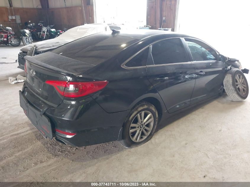 2016 HYUNDAI SONATA 2.4L SE - 5NPE24AF7GH416196