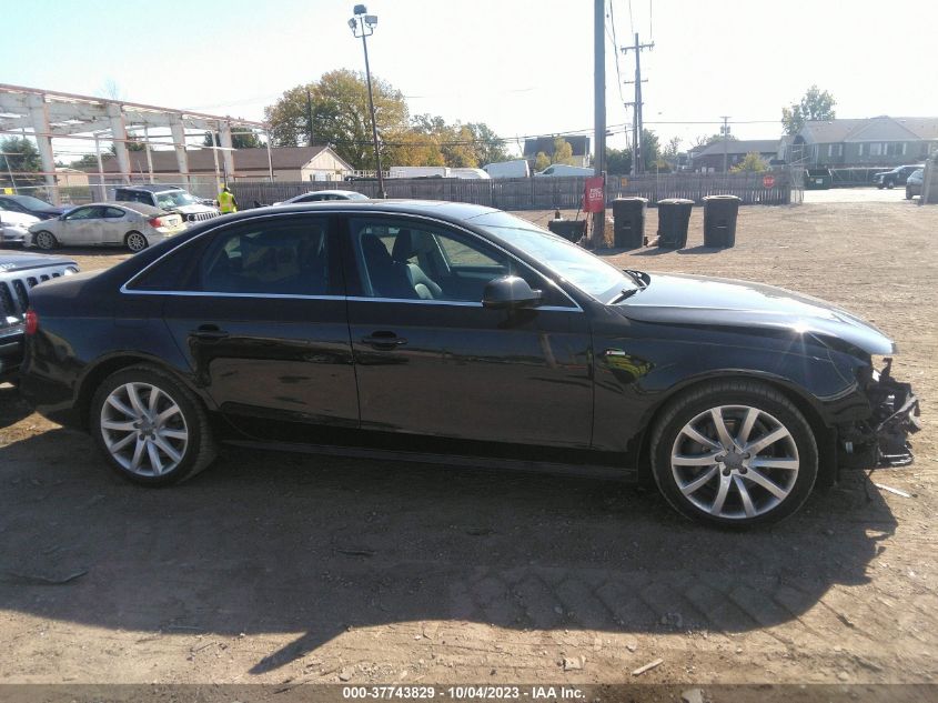 2014 AUDI A4 PREMIUM - WAUDFAFL2EN012617