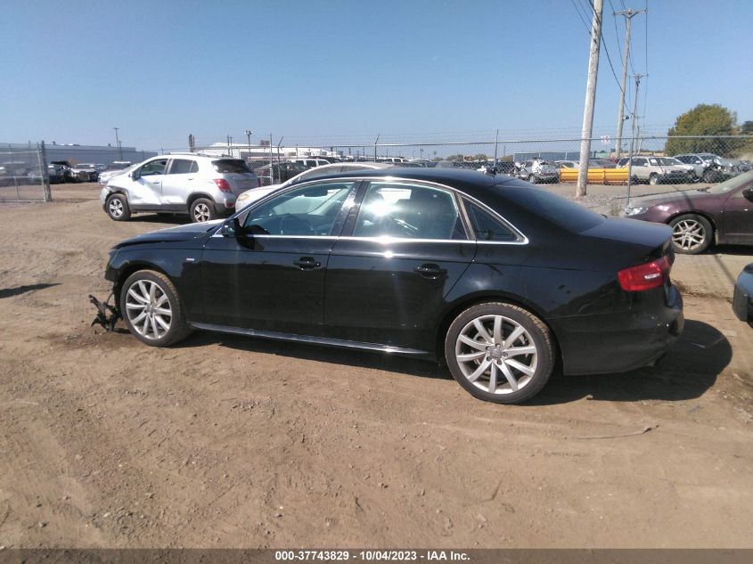 2014 AUDI A4 PREMIUM - WAUDFAFL2EN012617