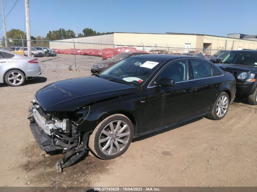 2014 AUDI A4 PREMIUM - WAUDFAFL2EN012617