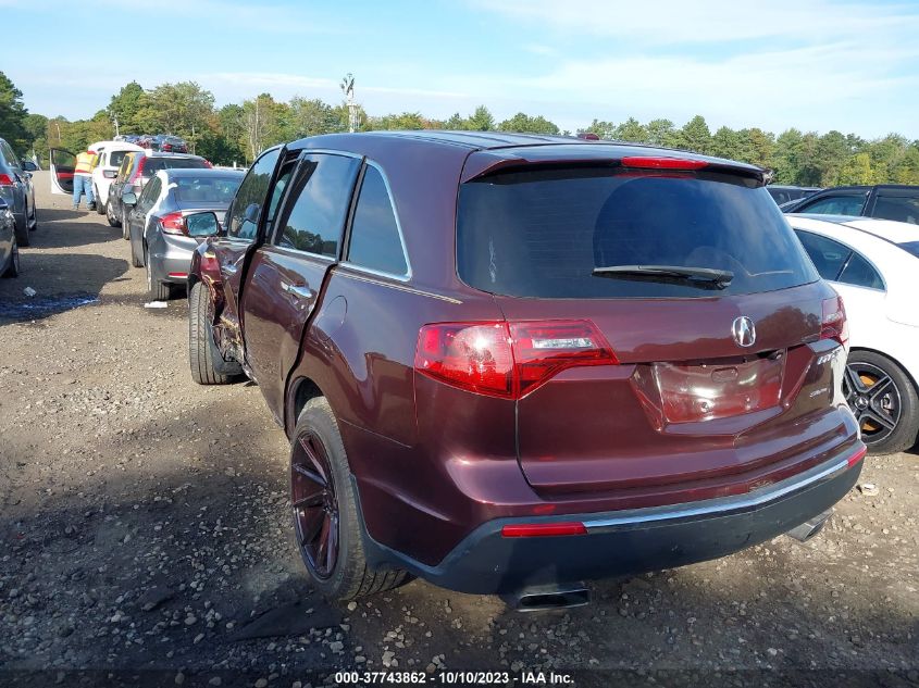 2013 ACURA MDX TECH PKG - 2HNYD2H31DH509804
