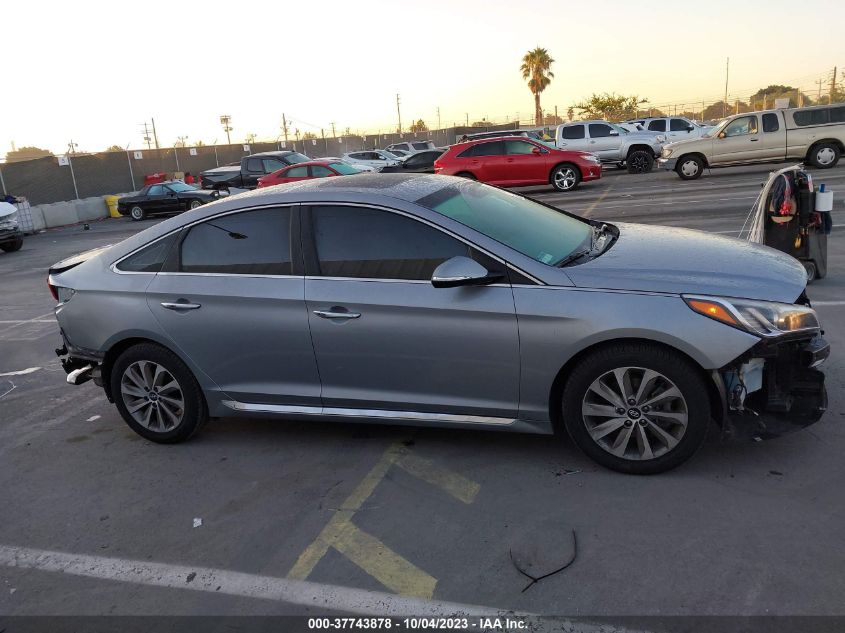 2017 HYUNDAI SONATA SPORT - 5NPE34AF5HH588175